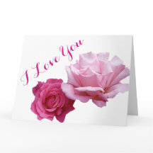 Happy Valentine hübsch rosa Rosen Romantische Lieb