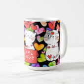 Happy Valentine Kaffeetasse (VorderseiteRechts)