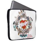 Happy valentine laptopschutzhülle (Vorne Rechts)