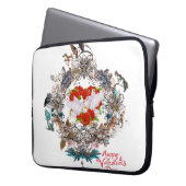 Happy valentine laptopschutzhülle (Vorderseite Links)