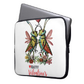 Happy valentine laptopschutzhülle (Vorderseite Links)