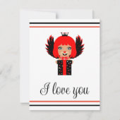 Happy Valentine Liebe Card Karte (Vorderseite)