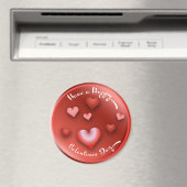 Happy Valentine Magnet (In Situ (Geschirrspüler))
