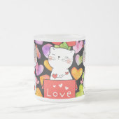 Happy Valentine Mattglastasse (Mittel)