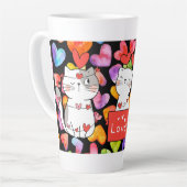 Happy Valentine Milchtasse (Linke Ecke)