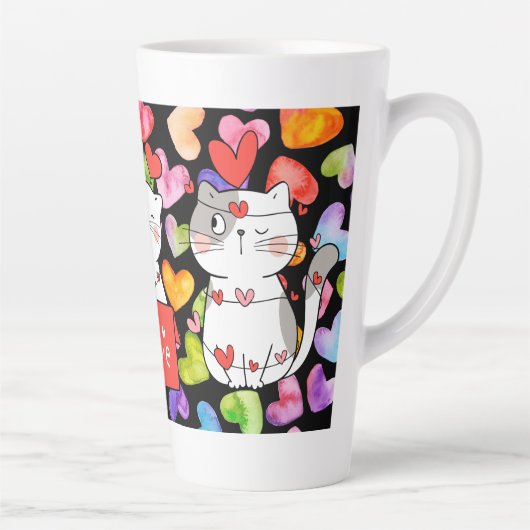 Happy Valentine Milchtasse (Rechts)