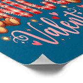 Happy Valentine Nurse Nicu Valentines Day Shirt Nu Poster (Ecke)