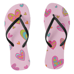 Happy valentine`s day 2023 Mit Herz-Liebe Badesandalen