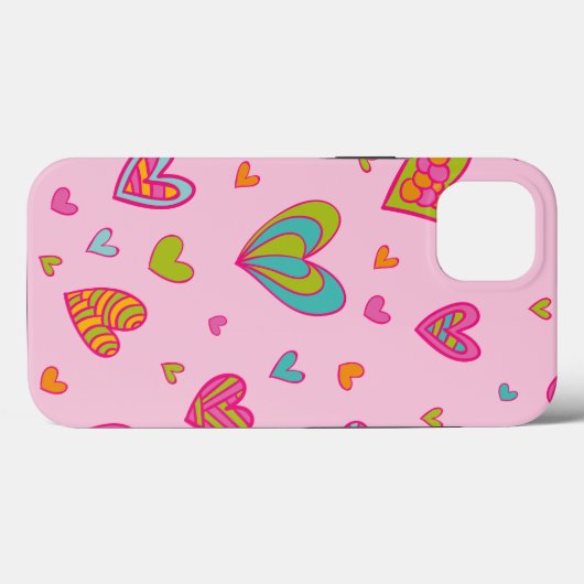 Happy valentine`s day 2023 Mit Herz-Liebe Case-Mate iPhone Hülle (Rückseite (Horizontal))