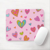 Happy valentine`s day 2023 Mit Herz-Liebe Mousepad (Mit Mouse)