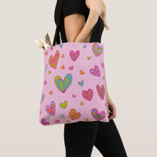 Happy valentine`s day 2023 Mit Herz-Liebe Tasche
