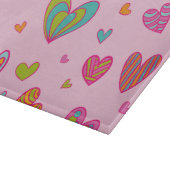 Happy valentine`s day 2024 Mit Herz-Liebe Schneidebrett (Ecke)