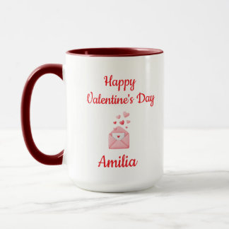 Happy Valentine’s Day Cute Love Mug Tasse