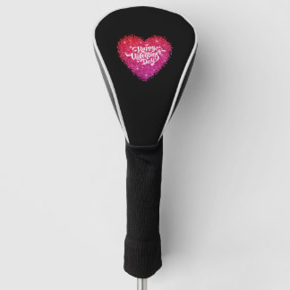 Happy Valentine s Day Golf Headcover