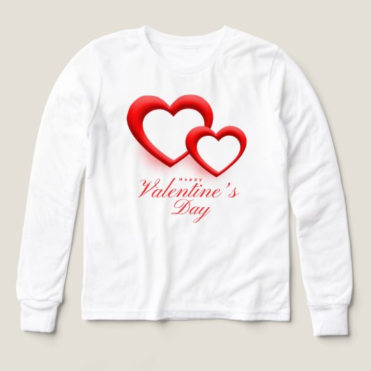 Happy Valentine’s Day Heart Love Design-23540 (Design Vorderseite)