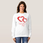 Happy Valentine’s Day Heart Love Design-23540 Sweatshirt (Vorne ganz)