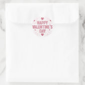 HAPPY VALENTINE"S DAY / Heart Stickers (Tasche)
