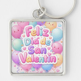 “Happy Valentine’s Day” Keychain – Romantic Gift Schlüsselanhänger