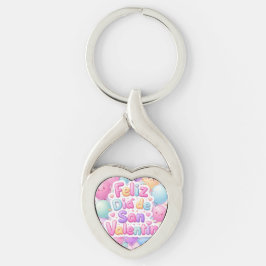 “Happy Valentine’s Day” Keychain – Romantic Gift Schlüsselanhänger