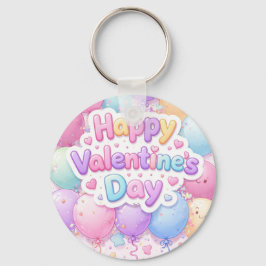 Happy Valentine’s Day Keychain | Romantic Love Key Schlüsselanhänger
