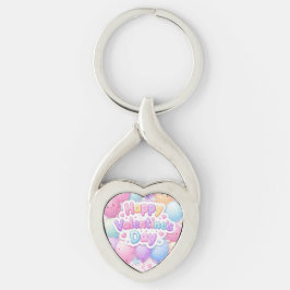 Happy Valentine’s Day Keychain | Romantic Love Key Schlüsselanhänger