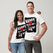 Happy Valentine’s Day Matching Couples Outfit Tee (Unisex)
