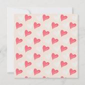 Happy Valentine`s Day Modern Script Foto (Rückseite)