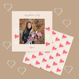 Happy Valentine`s Day Modern Script Foto