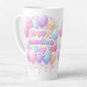 Happy Valentine’s Day Mug – Cute Love Gift Milchtasse (Linke Ecke)