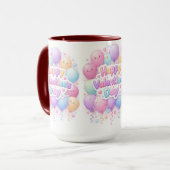 Happy Valentine’s Day Mug – Cute Love Gift Tasse (Vorderseite Links)