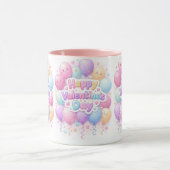 Happy Valentine’s Day Mug – Cute Love Gift Tasse (Zentrum)