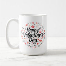 Happy Valentine’s Day Mug Gift for Girlfriend