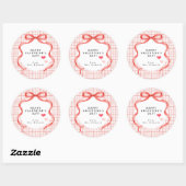 Happy Valentine’s Day Personalized Teacher Sticker (Blatt)