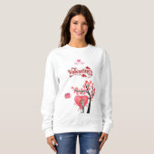Happy Valentine’s Day – Romantic Couple Sweatshirt (Vorne ganz)