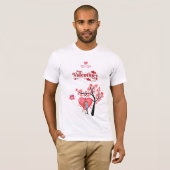 Happy Valentine’s Day – Romantic Couple T-Shirt (Vorne ganz)