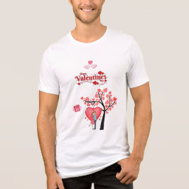 Happy Valentine’s Day – Romantic Couple Tri-Blend Shirt