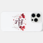 Happy Valentine’s Day Romantic Phone Case (Rückseite (Horizontal))