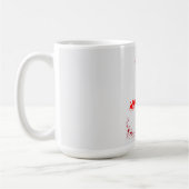 Happy Valentine’s Day – You and Me Romantic Love Kaffeetasse (Links)