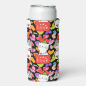 Happy Valentine Selters Dosenkühler (Seltzer Vorderseite)