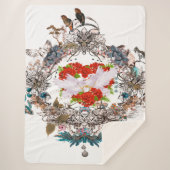 Happy valentine sherpadecke (Vorderseite)