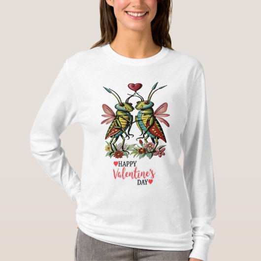 Happy valentine T-Shirt (Vorderseite)