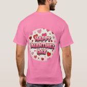 HAPPY VALENTINE T-Shirt (Rückseite)
