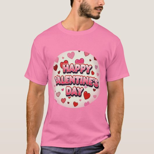HAPPY VALENTINE T-Shirt (Vorderseite)