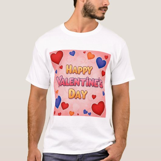 HAPPY VALENTINE T-Shirt (Vorderseite)