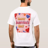 HAPPY VALENTINE T-Shirt (Rückseite)