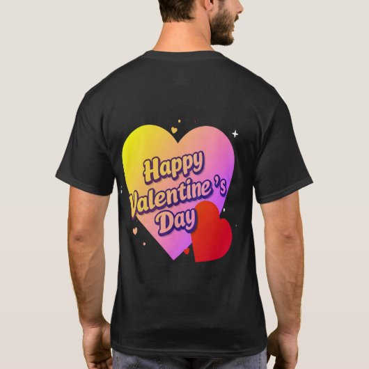 HAPPY VALENTINE T-Shirt (Rückseite)