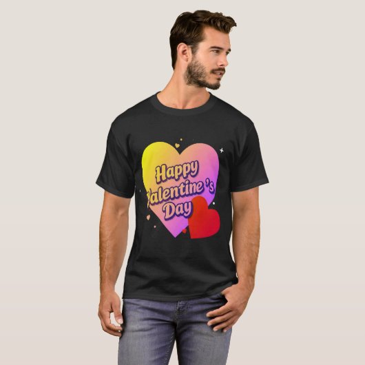 HAPPY VALENTINE T-Shirt (Vorne ganz)