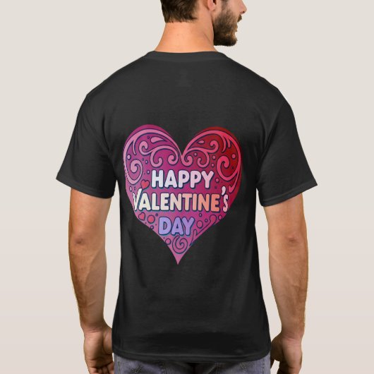 HAPPY VALENTINE T-Shirt (Rückseite)