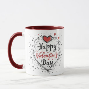 Happy Valentine-Tagesgeschenk Tasse