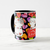 Happy Valentine Tasse (Vorderseite Links)